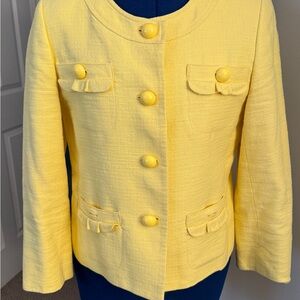Talbots Yellow Women's Blazer